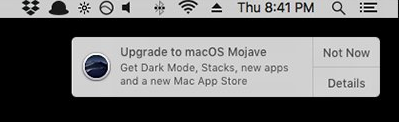 mac turn off update notifications for certain app
